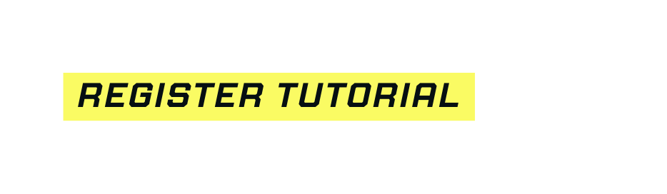 register tutorial